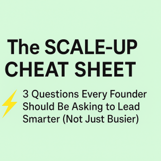 Scale-Up Cheat Sheet